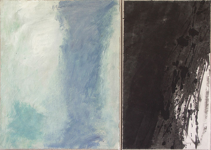 bleu et noir