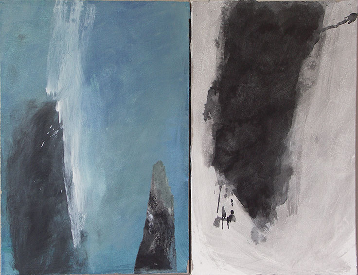 bleu blanc noir